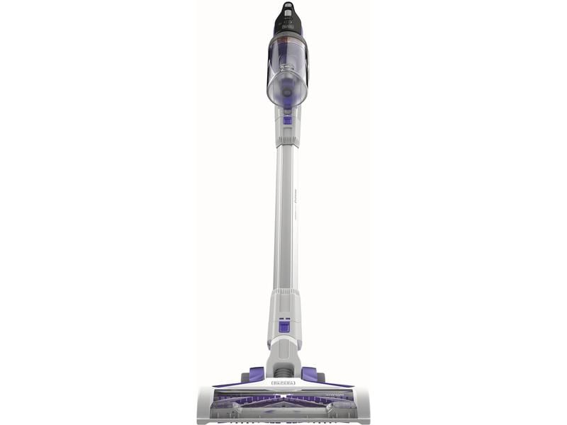 BLACK DECKER Akku-Hand- und Stielsauger Pet 4 in 1 Lila/Wei Akku-Stielsauger mit LED-Arbeitslich