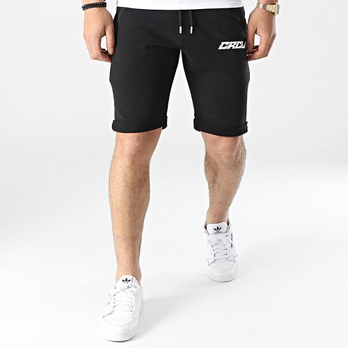 Short Jogging New Typo Noir Blanc