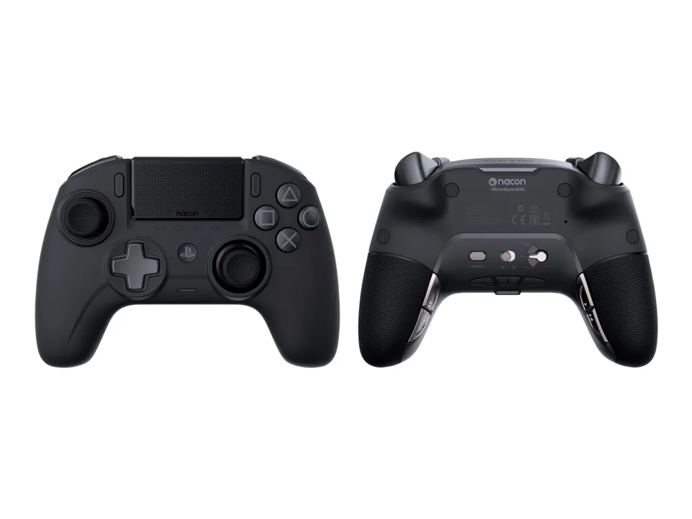 NACON REVOLUTION Unlimited Pro Controller - Gamepad - trådløs - Bluetooth - sort - for Sony PlayStation 4