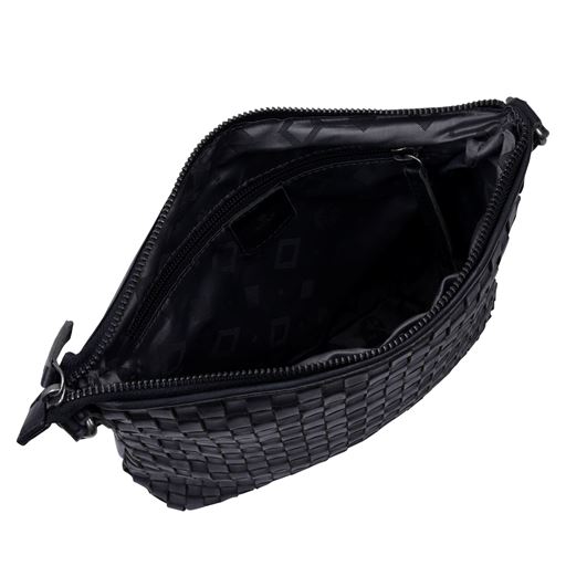 Adax Skuldertaske Med Flet, Sort