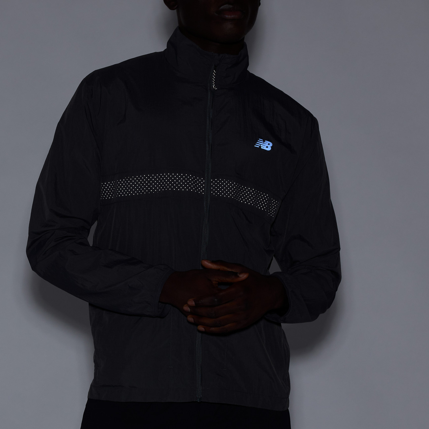 New Balance Reflective Packable Jack Heren