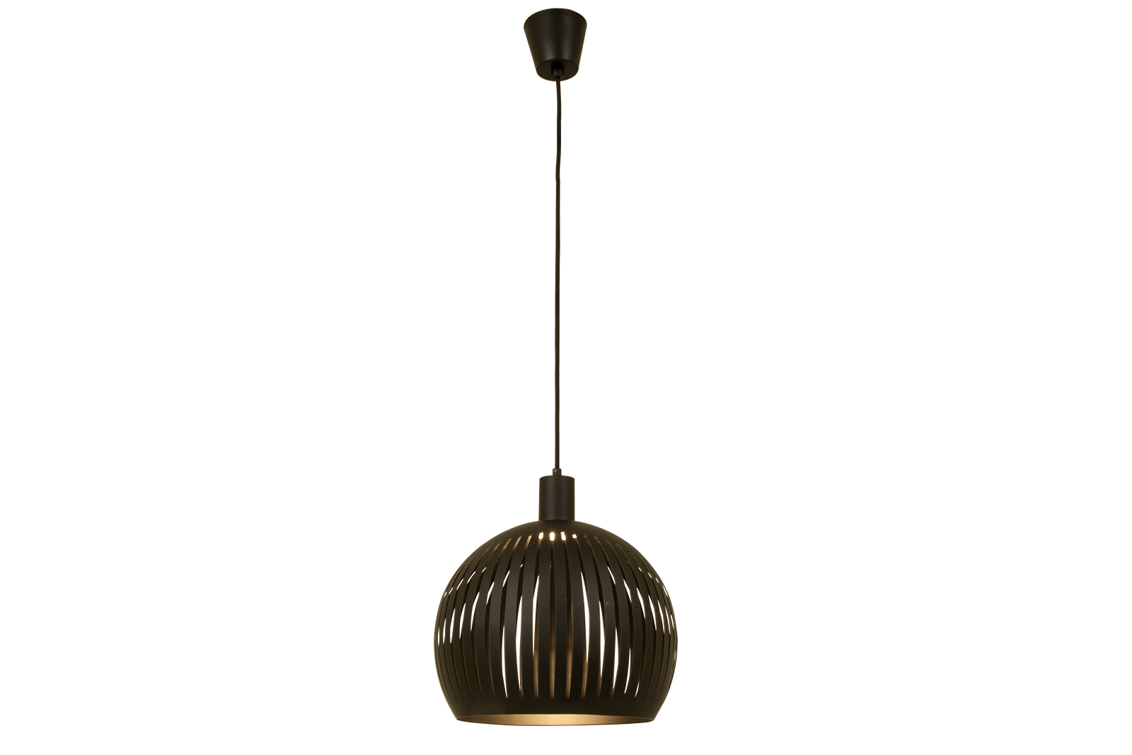 Grafika taklampe Sort