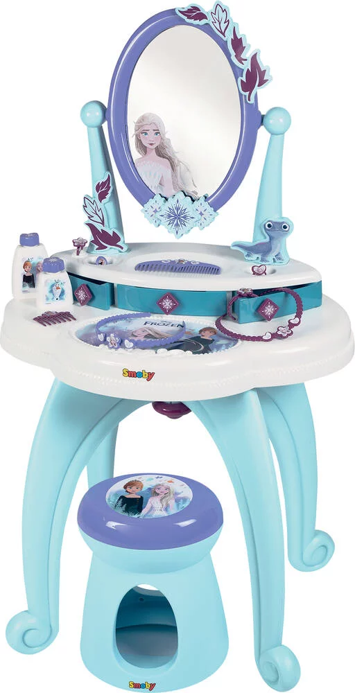 LA REINE DES NEIGES COIFFEUSE 2 EN 1