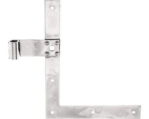 Luikhoekscharnier type 25 boven 250 x 200 x 13 mm verzinkt, dikfilm gepassiveerd