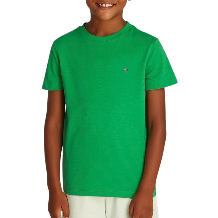 Tommy Hilfiger Essential Contrast Crew Shirt Junior