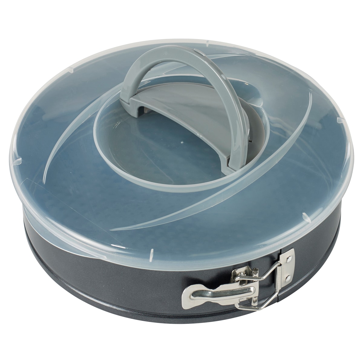 Funktion w/lid Cake tin Dia. 26 cm 2,7 liter Grey