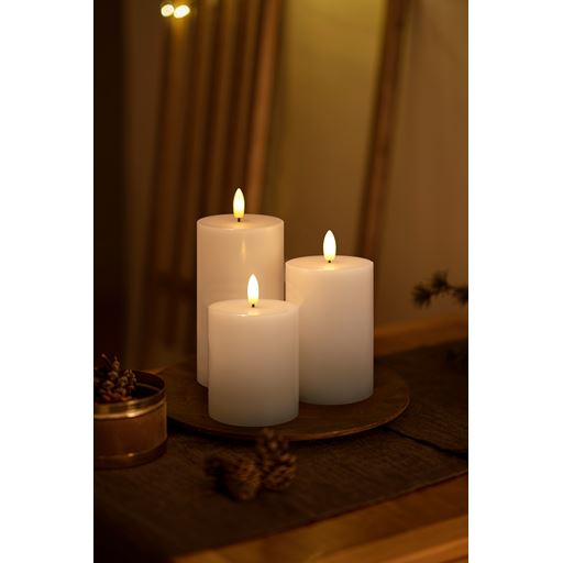 Sirius Sille Genopladelige 3-pak LED Lys & Oplader