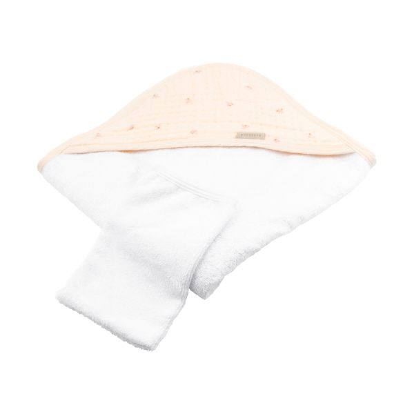 Bamboom Bagno Badcape Duo - Olives Pink