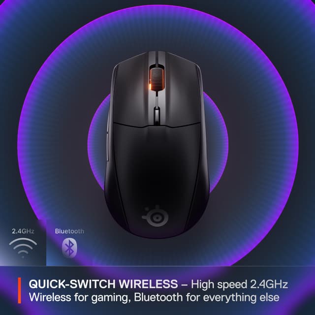 SteelSeries Rival 3 Gen 2 trådløs mus