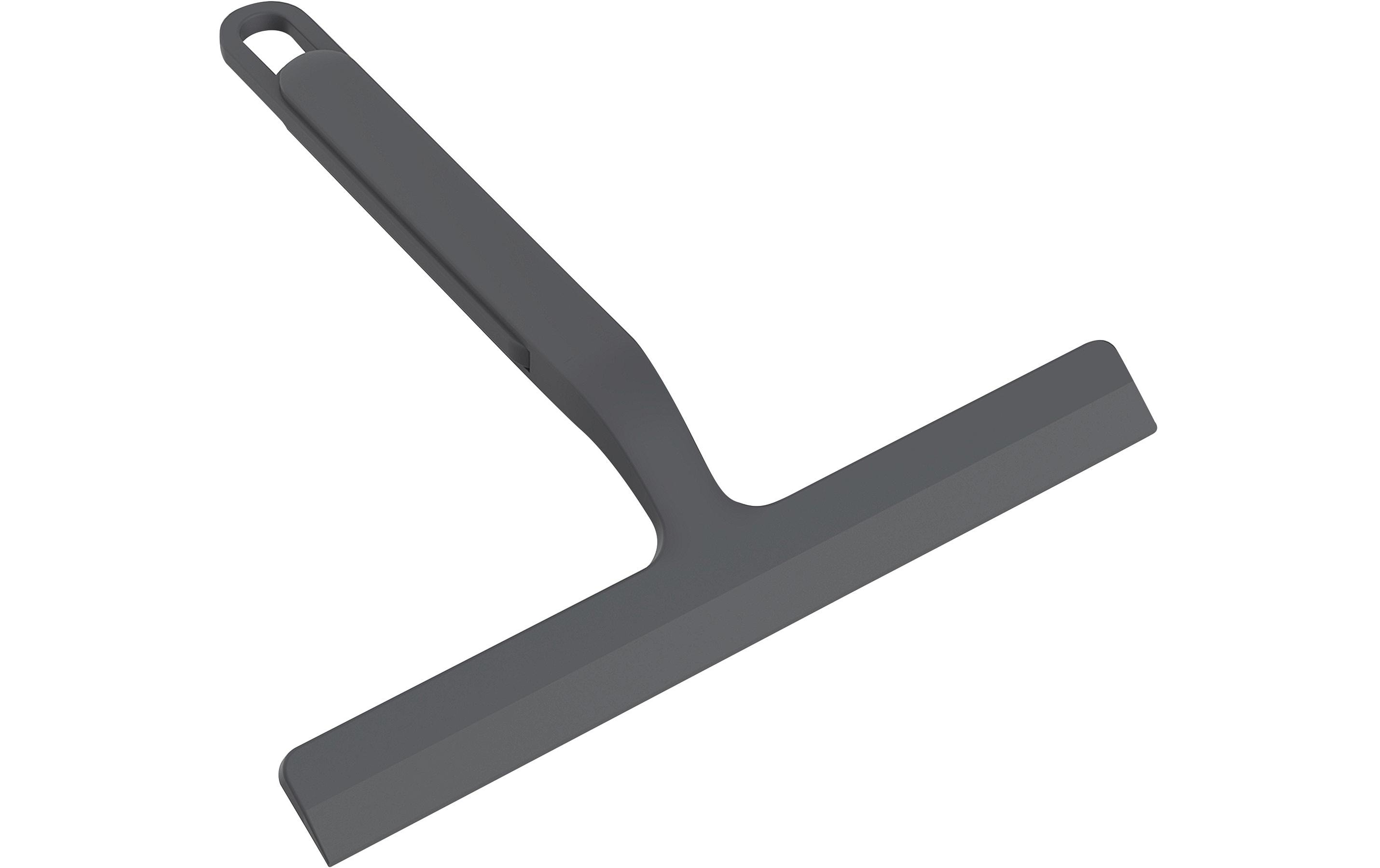 Duschabzieher ausziehbar 24 bis 30 cm, GrauDuschkabinenreiniger