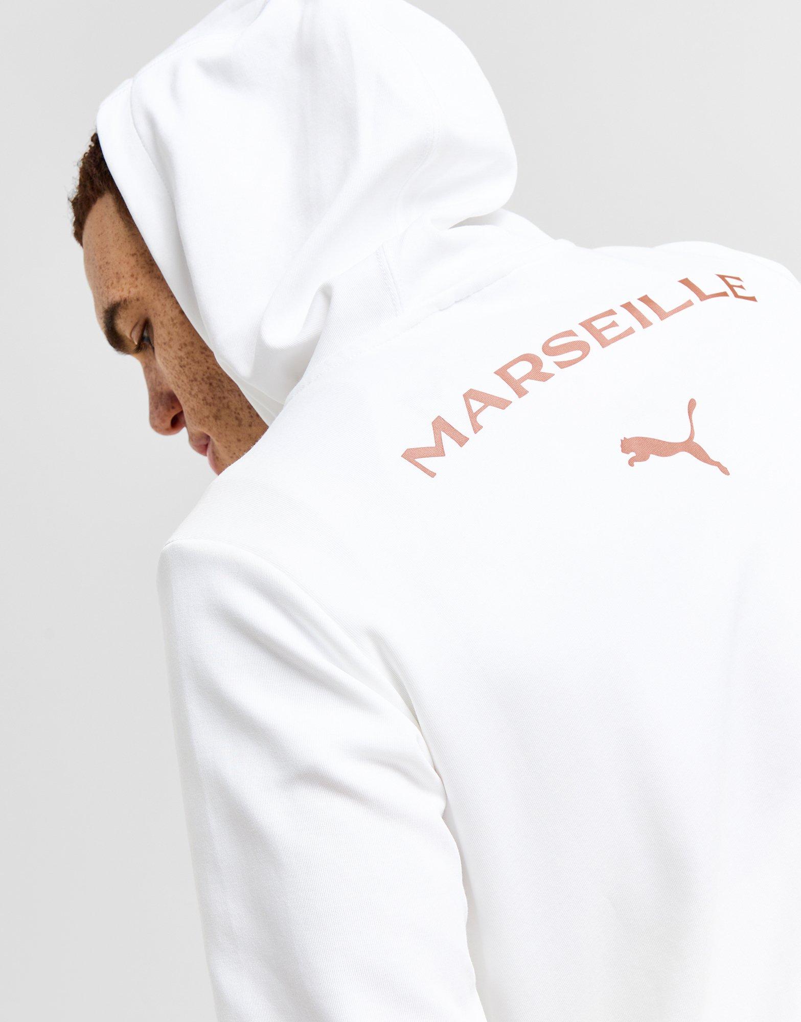 PUMA Sweat à Capuche Olympique de Marseille Casuals