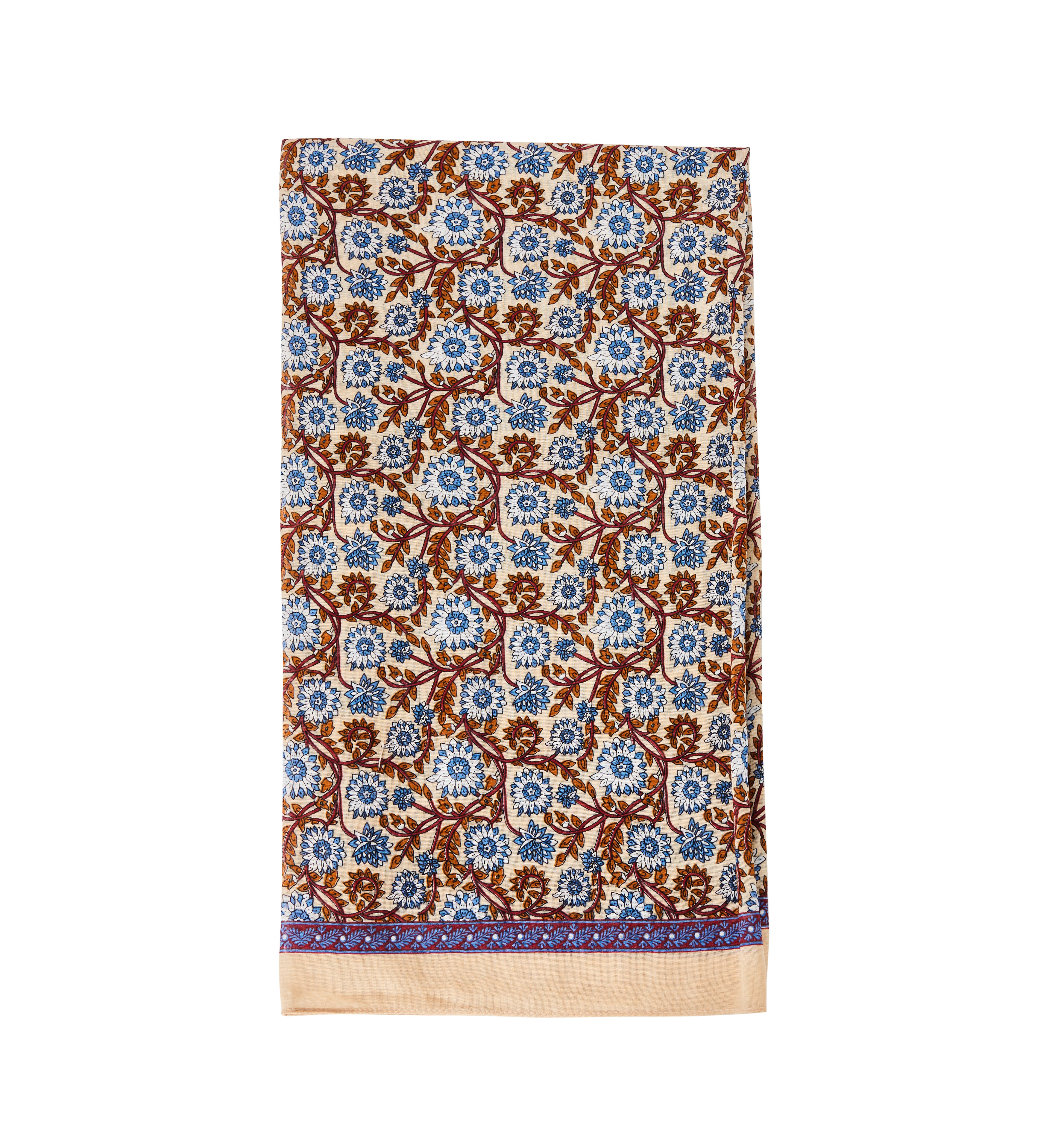 Foulard imprimé Femme - Bleu