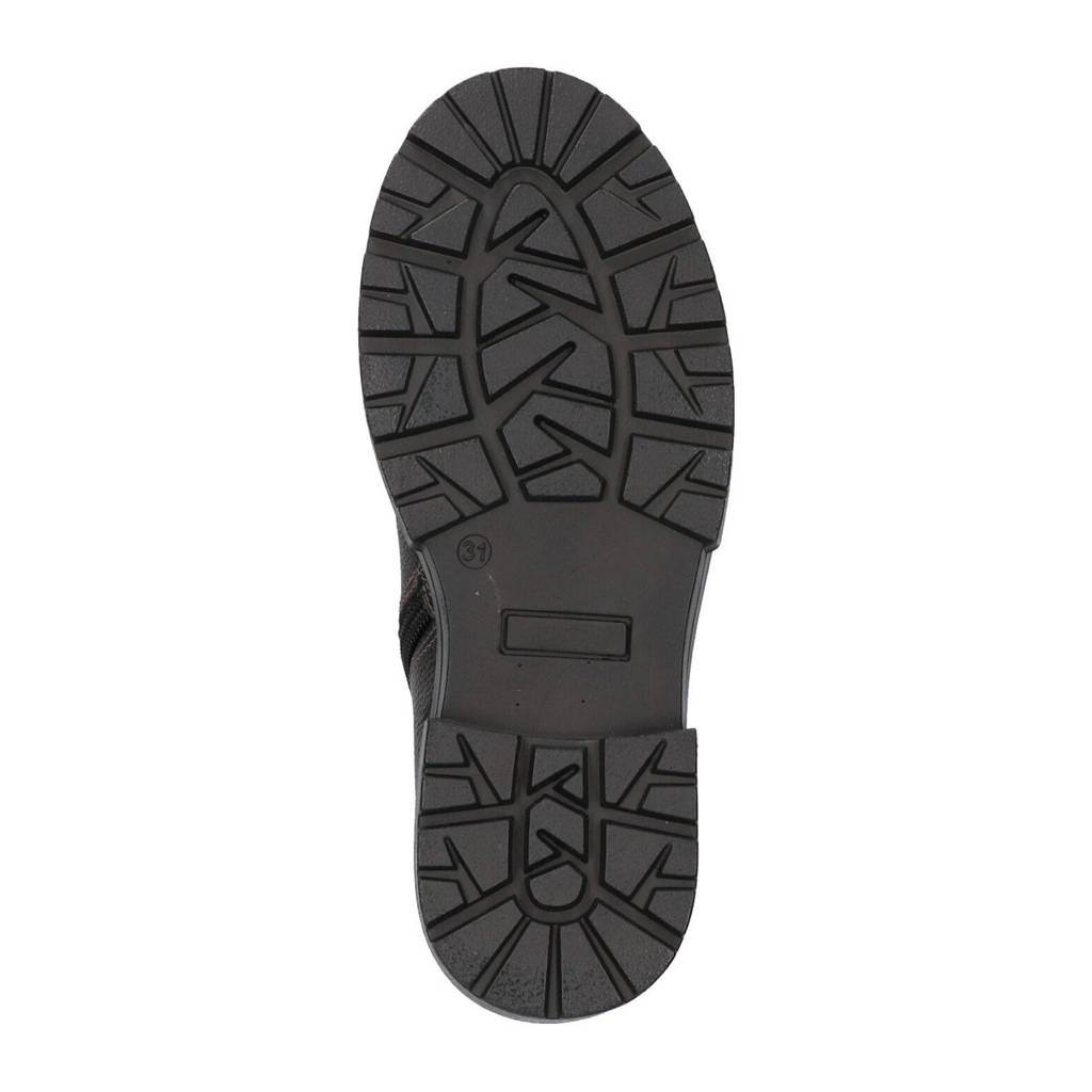 Mexx leren veterboots brons