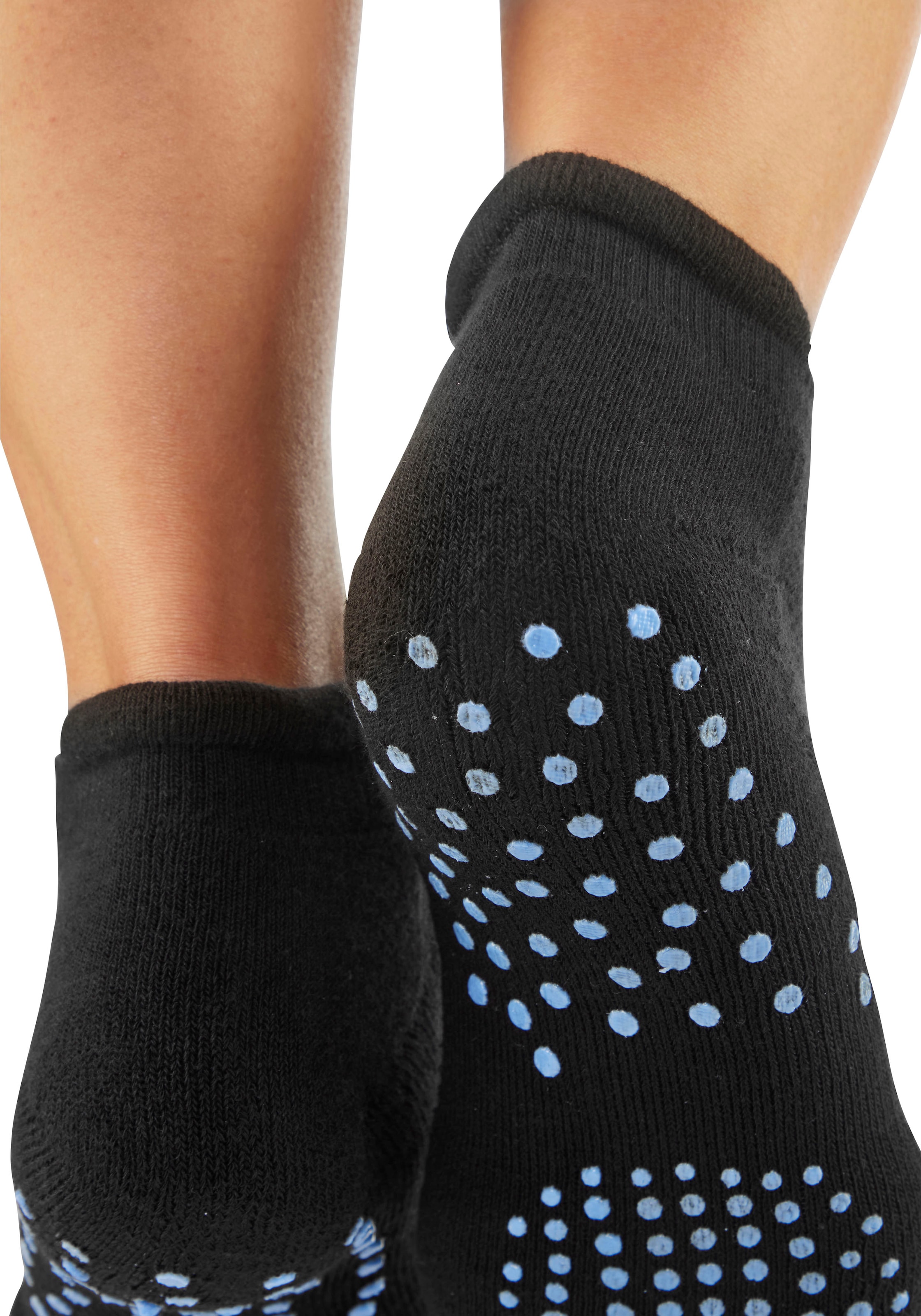 Lavana ABS-Socken Packung, 3 Stk. tlg. mit farbigen Noppen