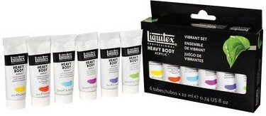 Liquitex - Akrylmaling Sæt - Heavy Body - 6X22 ML