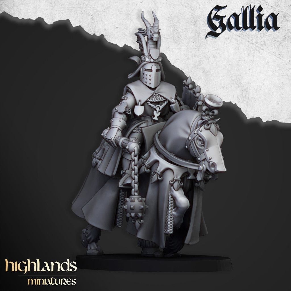 Highlands Miniatures - Gallia - Chevaliers du Graal de Gallia