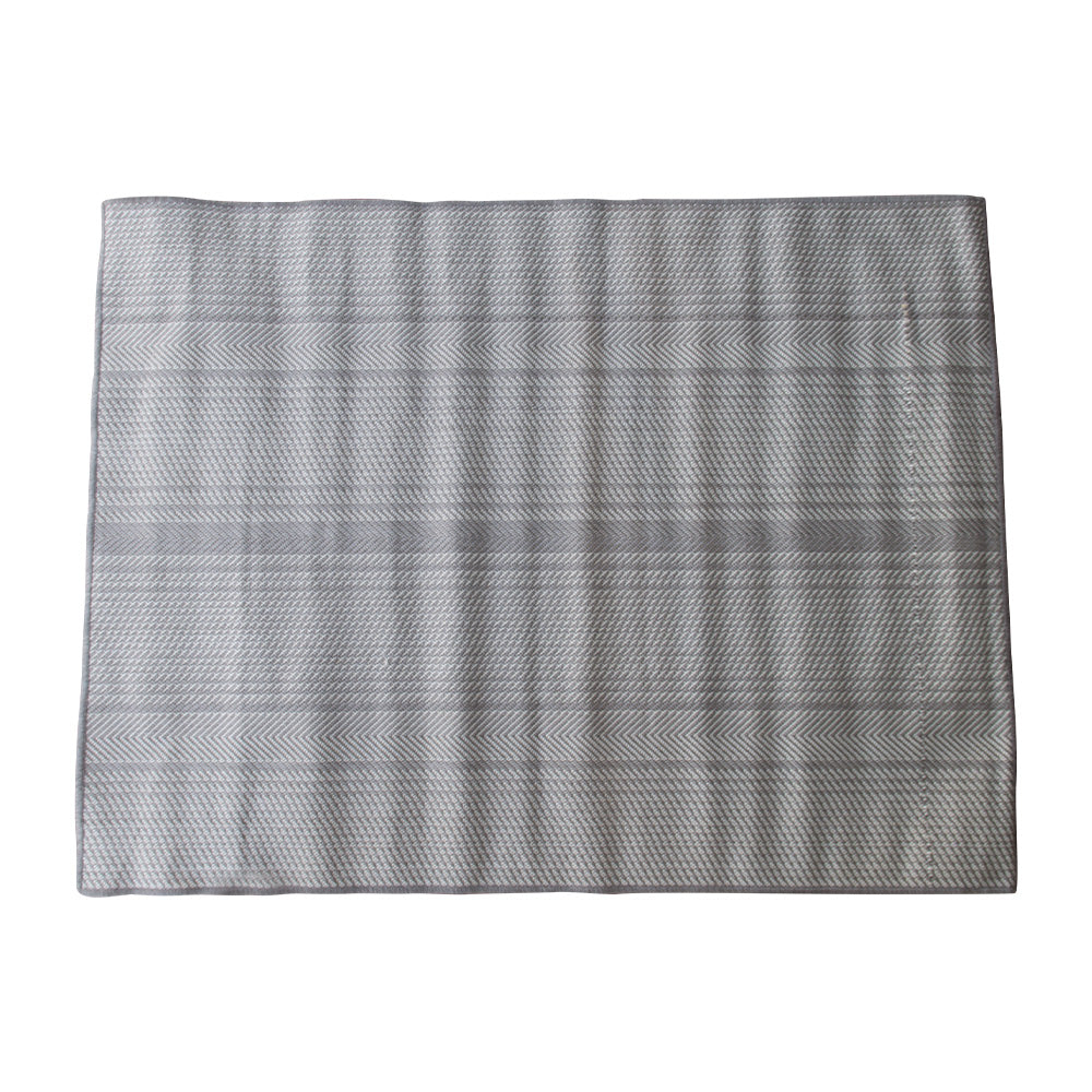 Tapis intérieur/extérieur - brava - 120 x 160 cm - gris/ivoire - cezare
