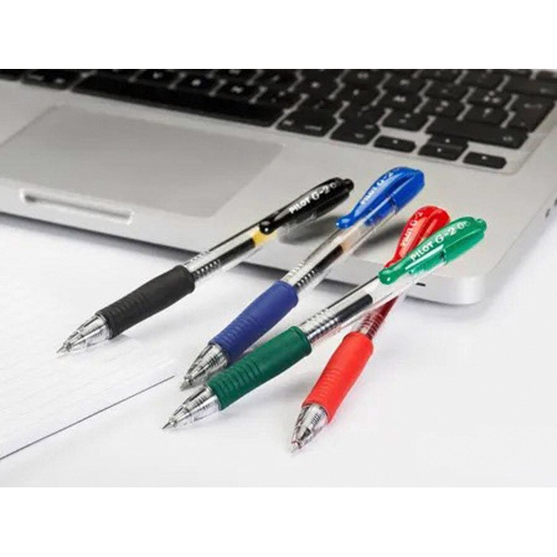 Pack de 16 stylos roller Pilot G2 + 4 offerts