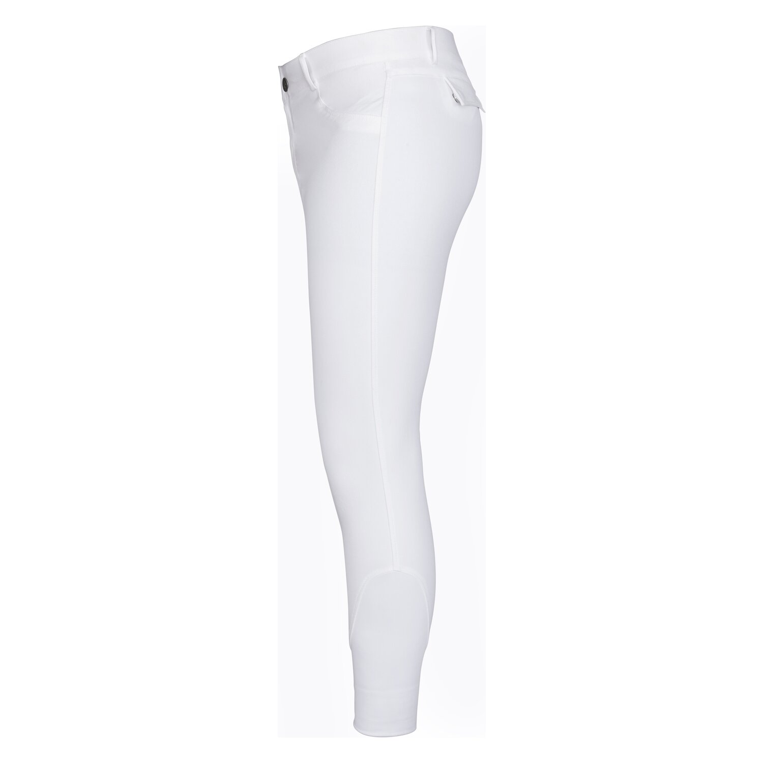 black forest Kniebesatzreithose - white