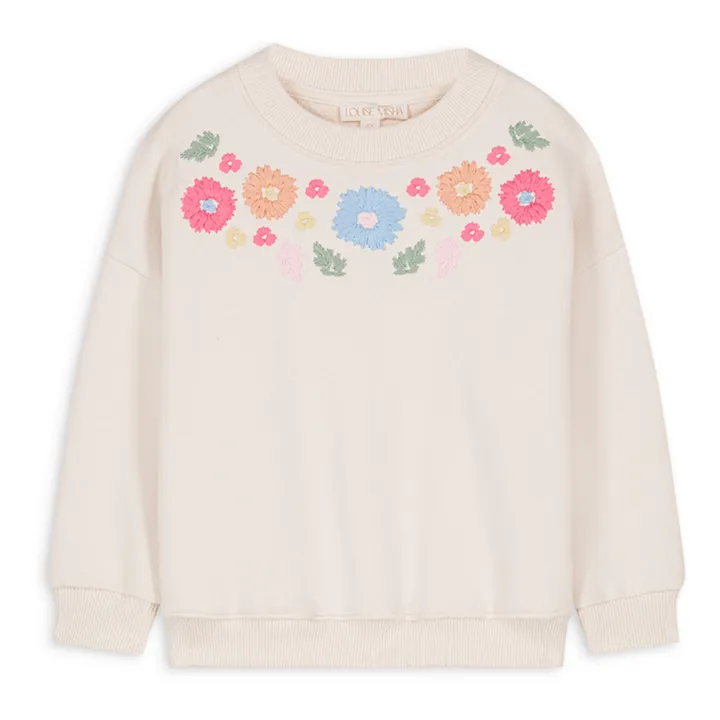 Louise Misha Sweat Rosalia Brodé | Ecru