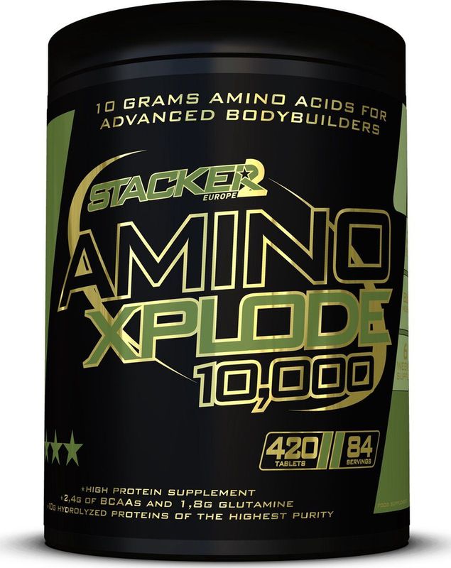 Stacker2 Europe Amino Xplode 10,000 Aminozuren - 420 tabletten