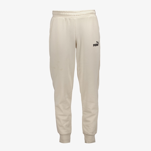 Puma Ess Logo heren joggingbroek wit