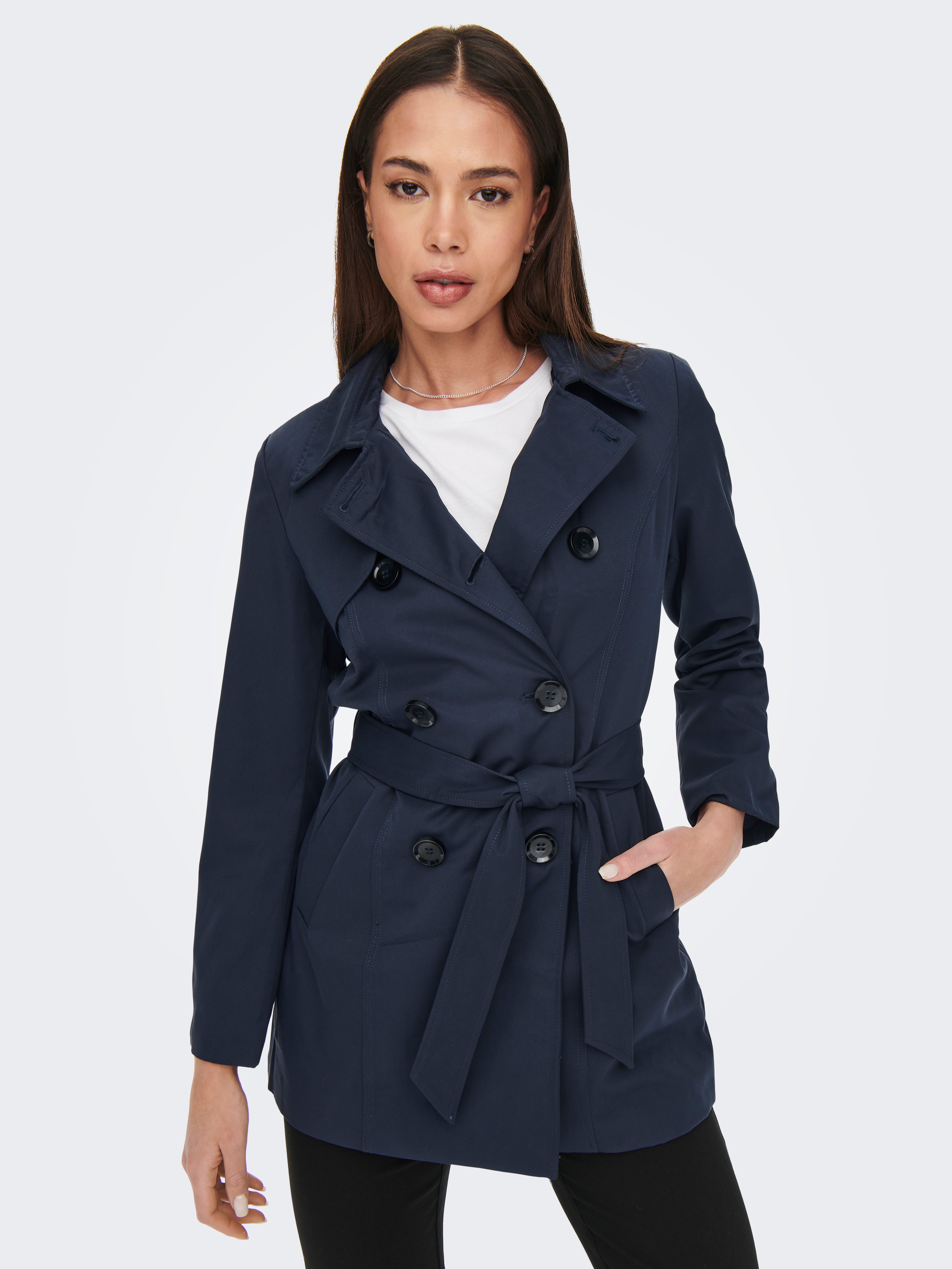 ONLVALERIE Trenchcoat Night Sky