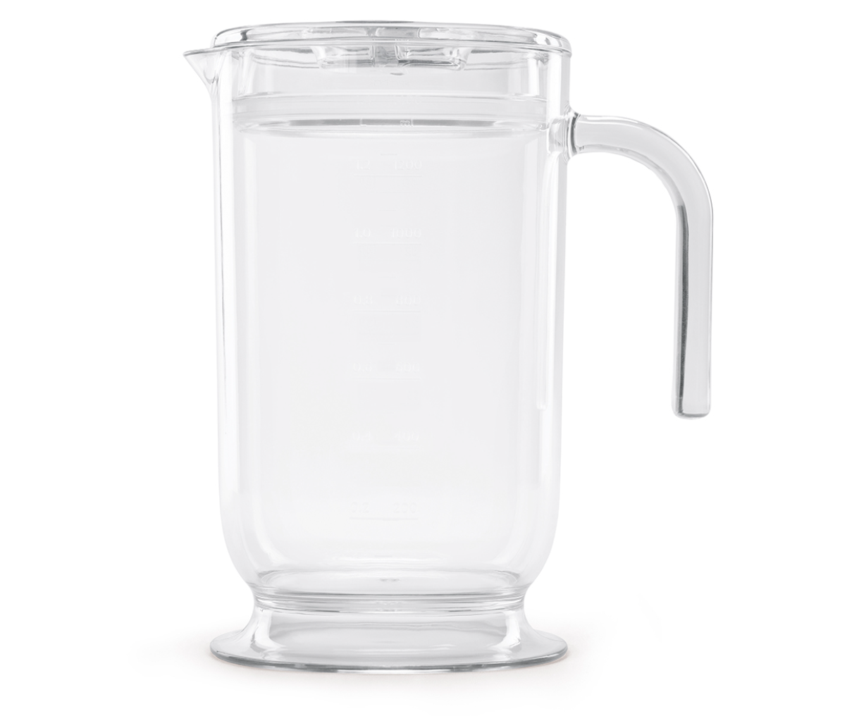 (4-tlg. Set) Edelstahl Stabmixer 50's Retro Style (HBF03WHEU) - Weiss