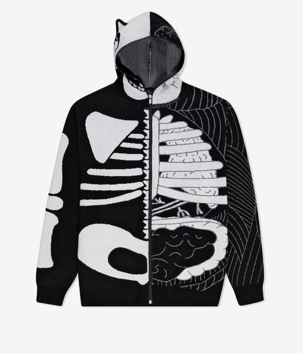 RIPNDIP Skelly Nerm Hoodie (black white)