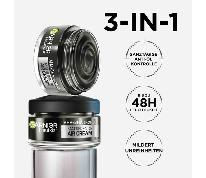 Garnier Hautklar Crème de jour Mattifying Air Cream