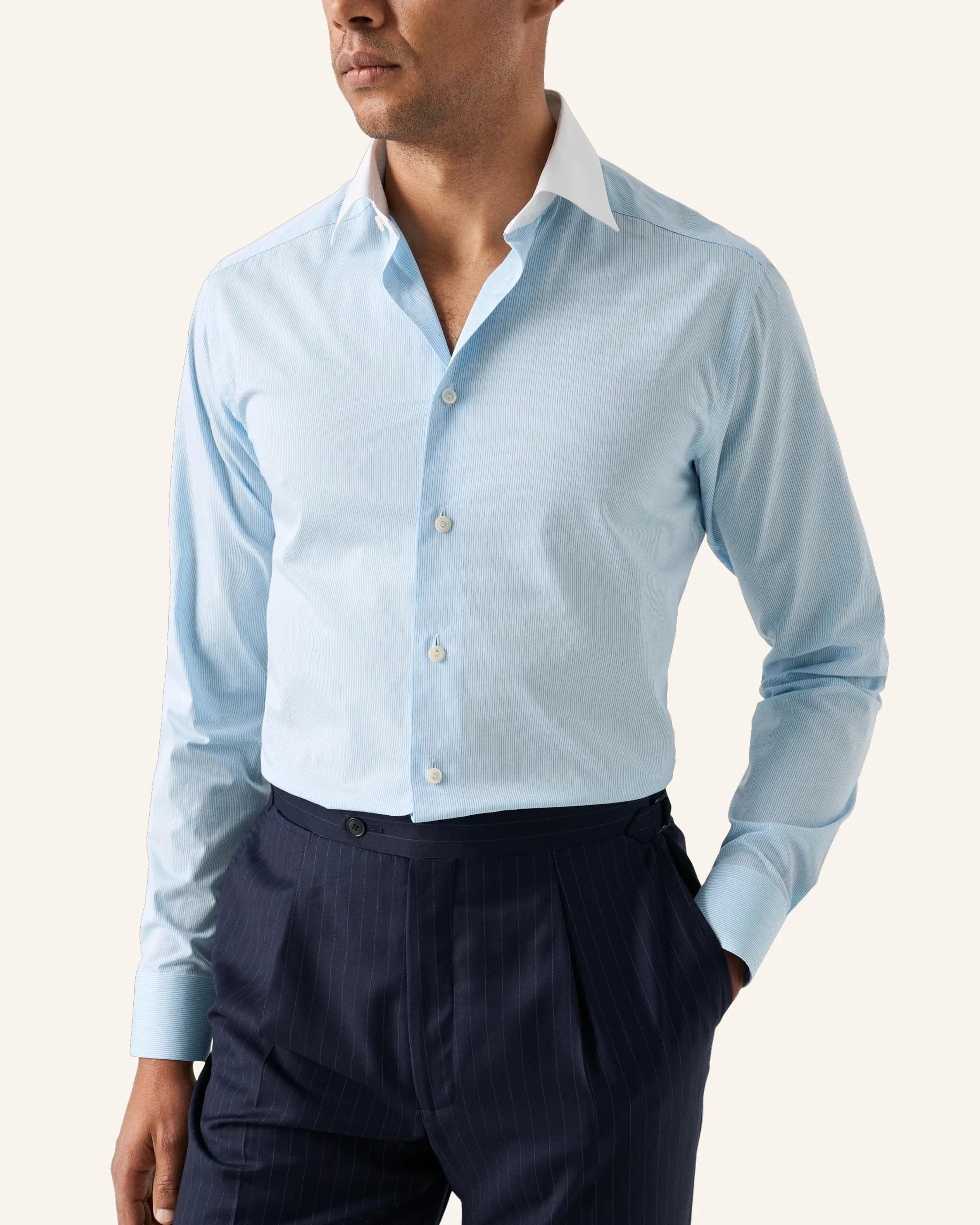 ETON Hemd Fine Twill Slim Fit