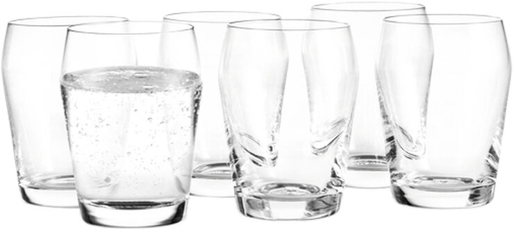 Holmegaard Perfection Vandglas klar 23 cl 6 stk. Transparent