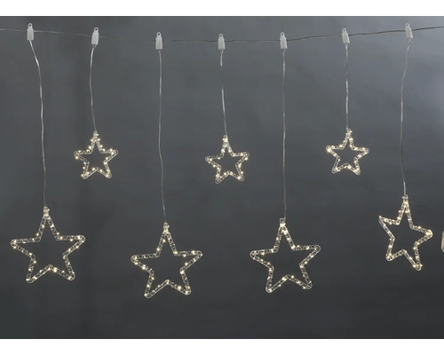 Lafiora Star lichtsnoer, 180 LED's, warm wit licht