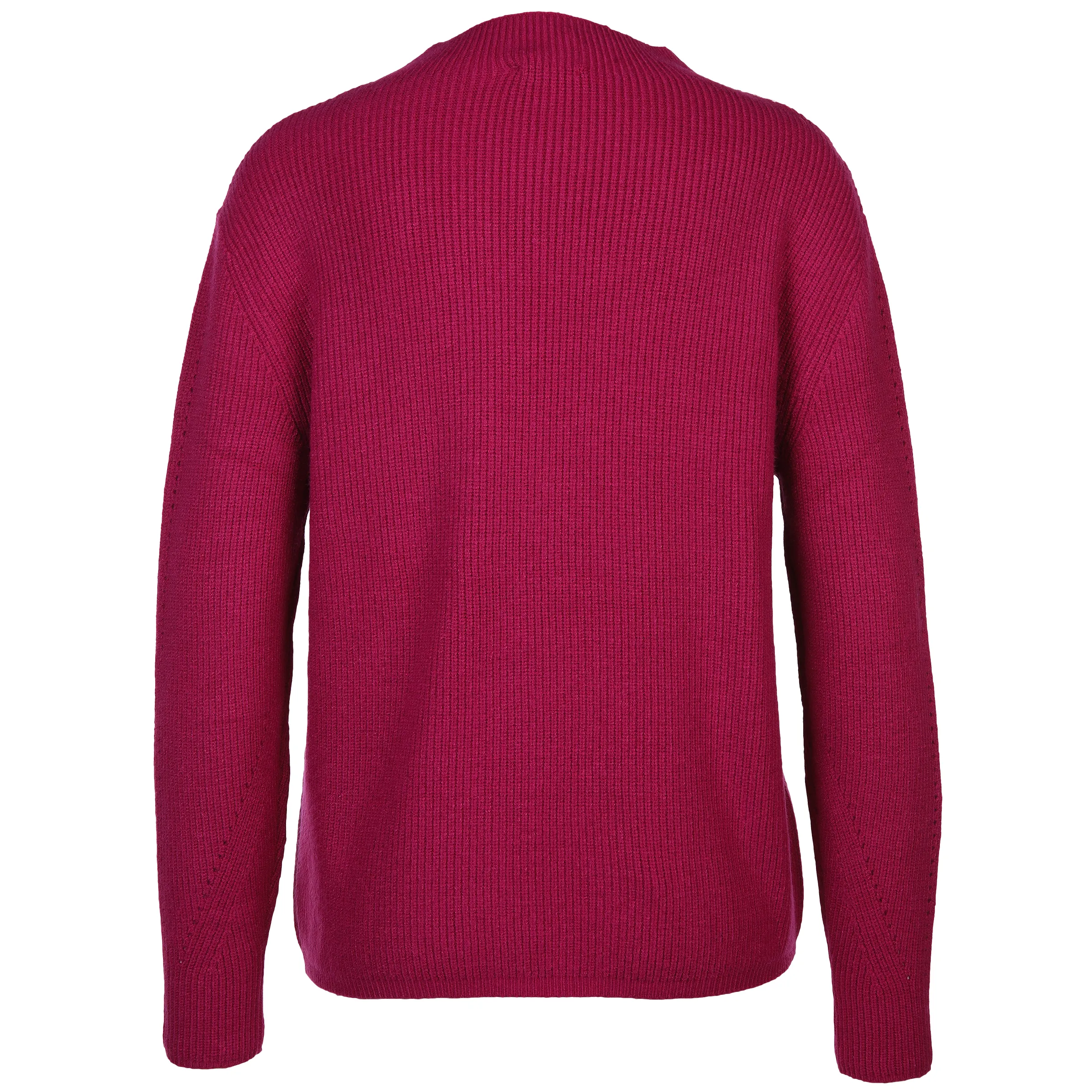 Damen Pullover mit kleinem Lochmuster