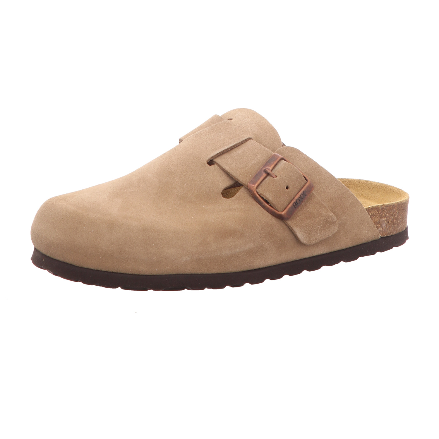 BOXX Damen-Clog mit Tieffußbett Braun