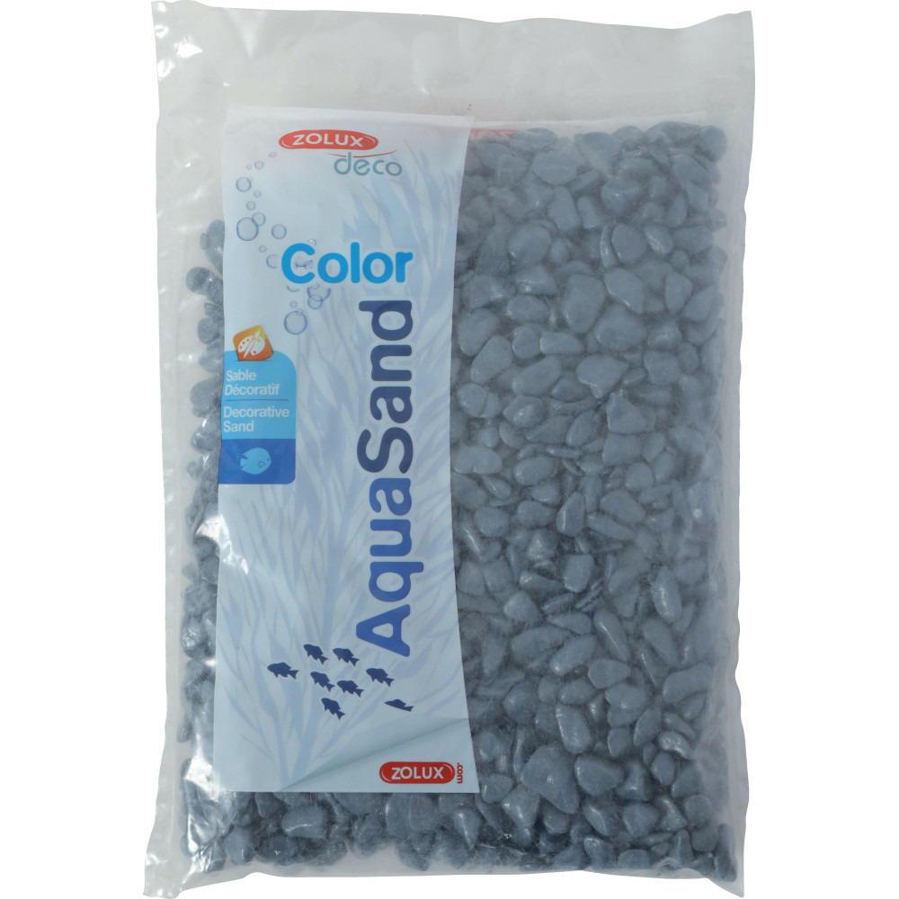 Gravier aqua sand ekaï gris 5/12 mm sac de 1 kg aquarium