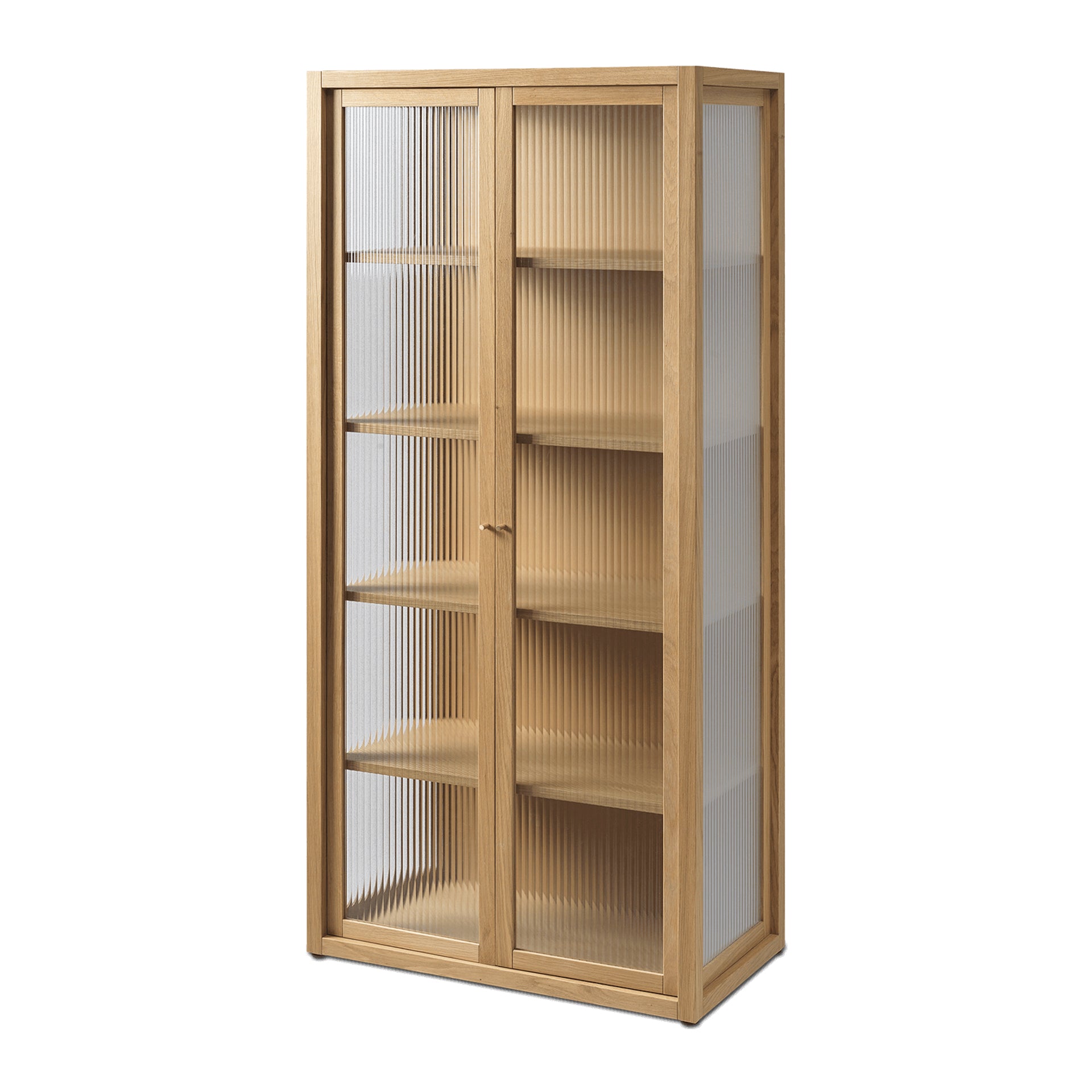 Ferm Living Reed Vitrinekast - Natural Oak