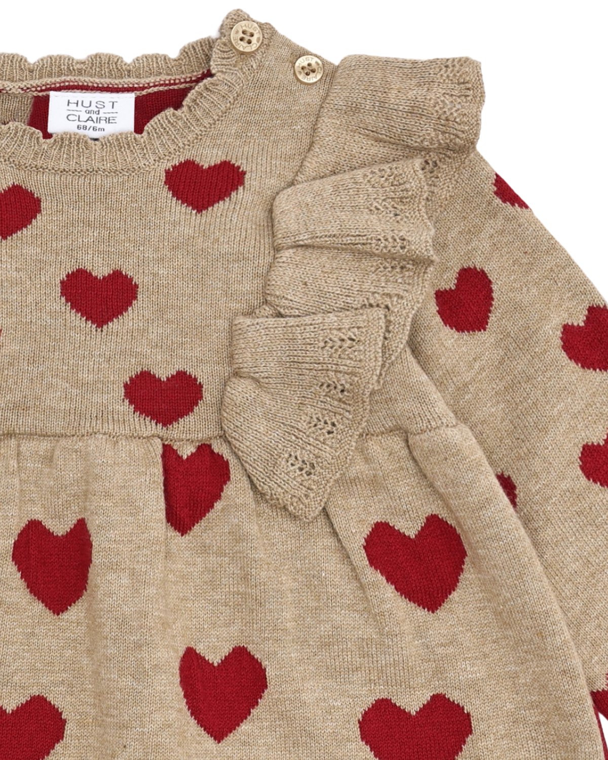 Kjole Baby – 100% Øko Jersey | Kristel heart