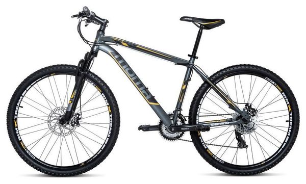 Moma Bikes Vélo VTT  GTT27 5  - 5. 0  Aluminium  SHIMANO 24V  Freins a Disque  Suspension Avant