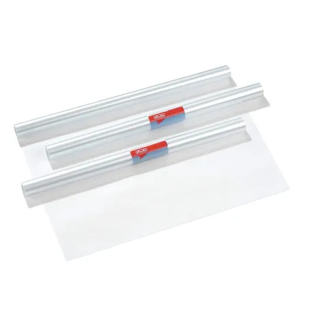 Herlitz Bucheinbandfolie transparent, 5 m x 40 cm, 4 Rollen