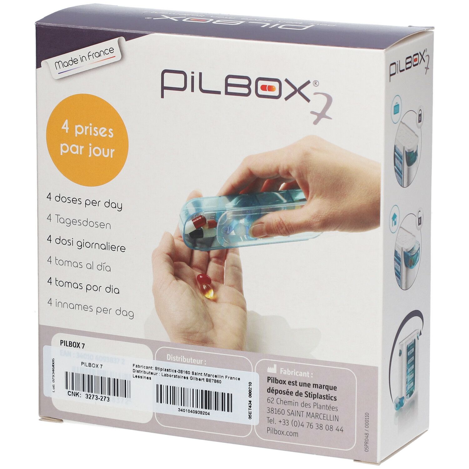 GILBERT Pillenbox Midi