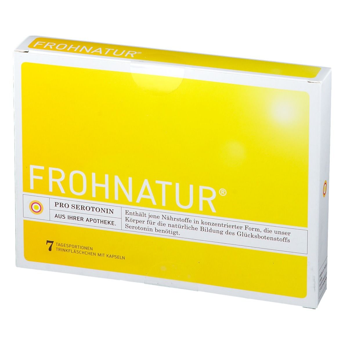 FROHNATUR Mood Tonic Trinkfläschchen mit Kapseln