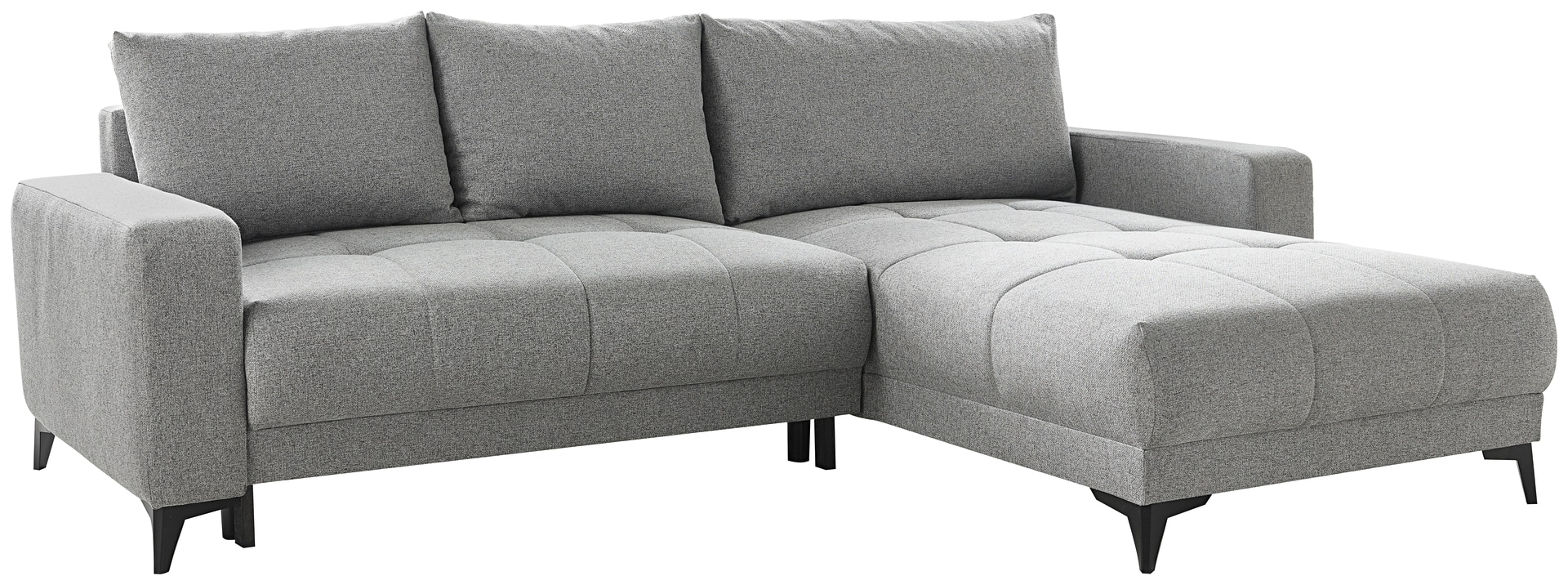 Ecksofa BRAD 281 x 189 cm grau