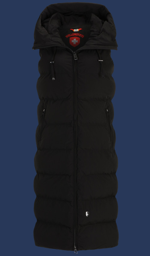 Goldmine Extra Long Vest FourStreAirTec, Schwarz