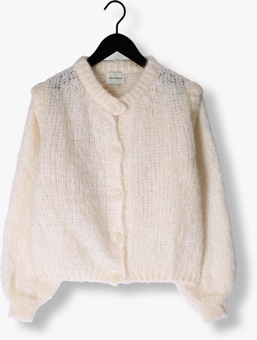 AMERICAN DREAMS witte american dreams vest olly cardigan
