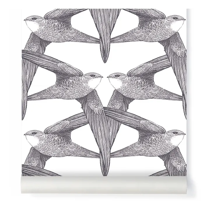Bien Fait White Birds - 3 lès | Gris anthracite