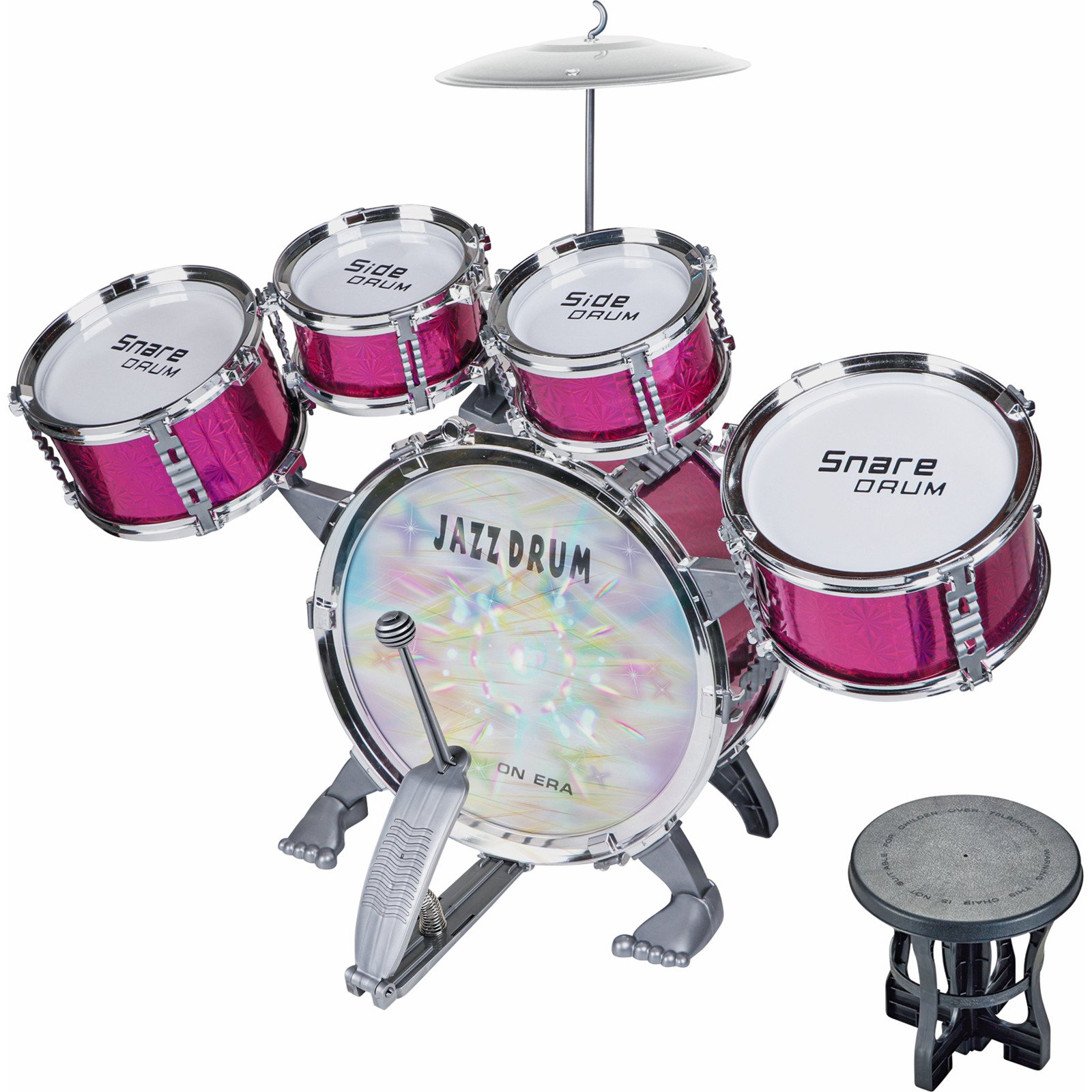 Trommel-Set gross 5 Drums violett
