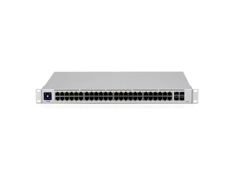 Ubiquiti UniFi Switch USW-48-POE - Switch - Administreret - 48 x 10/100/1000 (32 PoE )   4 x Gigabit SFP - monterbar på stativ, desktop - PoE  (195 W)