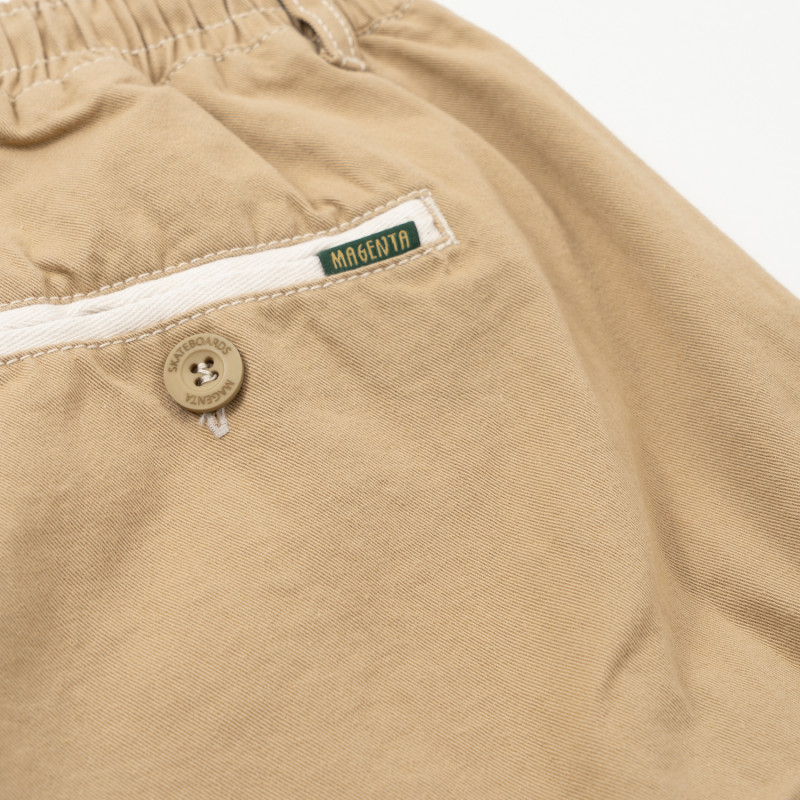 PANTALON À COUTURE LÂCHE - BEIGE