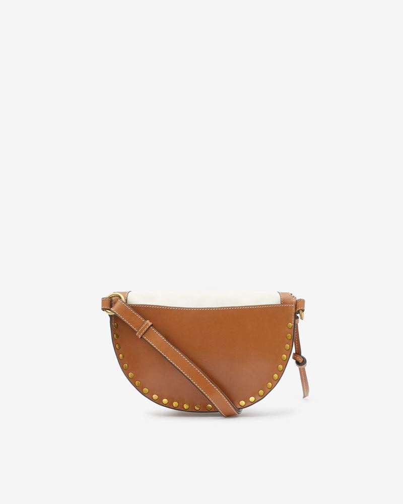 SAC BANANE EN CUIR ET COTON SKANO